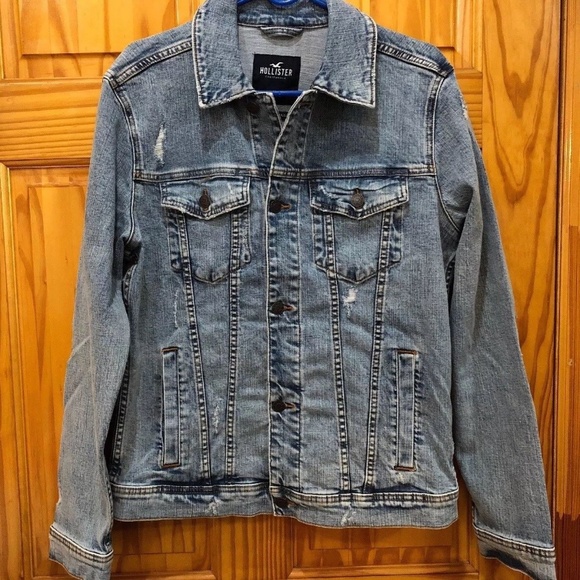 hollister stretch denim jacket